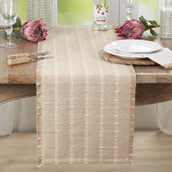 Saro Lifestyle 2544 Woven Stripe Runner