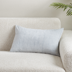 Saro Lifestyle 2565 Striped Block Print Pillow