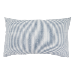 saro lifestyle 2565 Striped Block Print Pillow