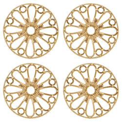 Saro Lifestyle 2573 Rattan Loop Placemat