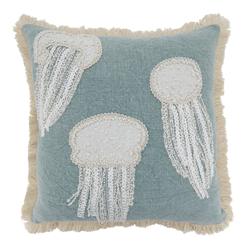 saro lifestyle 2661 Jellyfish Pillow