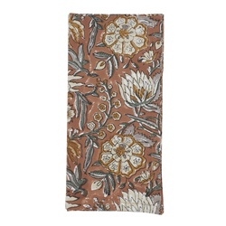 saro lifestyle 2925 Block Print Napkin