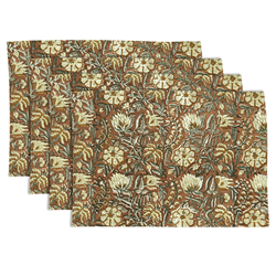 Saro Lifestyle 2925 Block Print Placemat