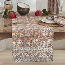 Saro Lifestyle 2925 Block Print Runner