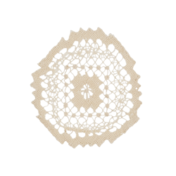 Saro Lifestyle 3004 Tuscany Lace Doily