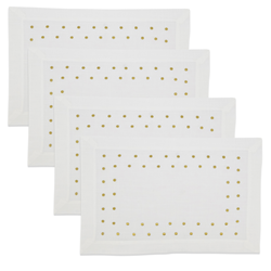 Saro Lifestyle 3032 Polka Dot Placemat