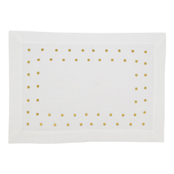saro lifestyle 3032 Polka Dot Placemat