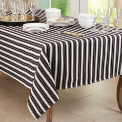 Saro Lifestyle 306 Striped Tablecloth