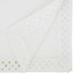 Saro Lifestyle 3204 Metallic Lattice Placemat