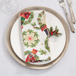 Saro Lifestyle 3232 Nutcracker Napkin