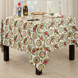 Saro Lifestyle 3232 Nutcracker Tablecloth