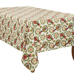 saro lifestyle 3232 Nutcracker Tablecloth