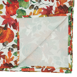 Saro Lifestyle 3321 Pumpkin Foliage Tablecloth