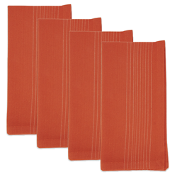 Saro Lifestyle 3390 Shimmer Stripe Napkin