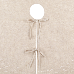 Saro Lifestyle 493 Embroidered Design Tree Skirt