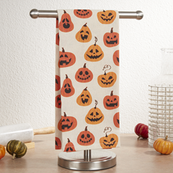 Saro Lifestyle 5092 Pumpkin Kitchen Towel