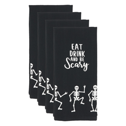 Saro Lifestyle 5093 Skeleton Kitchen Towel