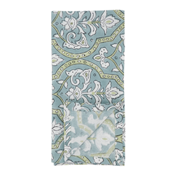 Saro Lifestyle 5292 Block Print Napkin