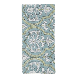 saro lifestyle 5292 Block Print Napkin