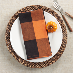 Saro Lifestyle 5350 Buffalo Plaid Napkin