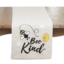 saro lifestyle 584 Bee Kind Runner