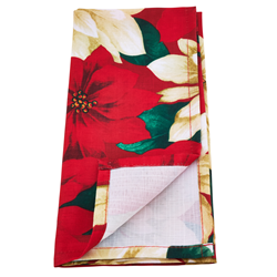 Saro Lifestyle 6212 Poinsettia Napkin