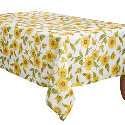 saro lifestyle 6248 Sunflower Tablecloth