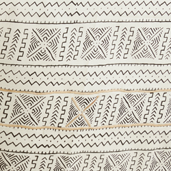 Saro Lifestyle 663 Mudcloth Topper