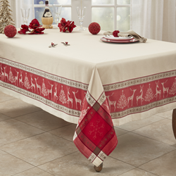 Saro Lifestyle 6811 Jacquard Tablecloth