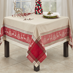 Saro Lifestyle 6811 Jacquard Tablecloth