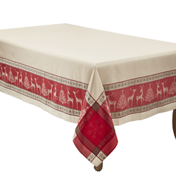 saro lifestyle 6811 Jacquard Tablecloth