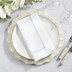 Saro Lifestyle 731 Hemstitch Napkin