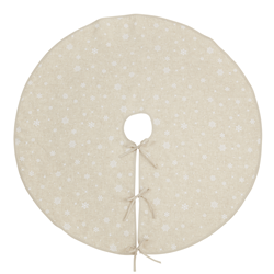 Saro Lifestyle 7352 Snowflake Tree Skirt