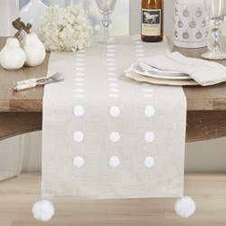 Saro Lifestyle 7471 Polka Dot Runner