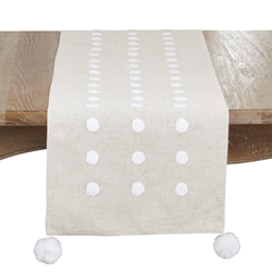 saro lifestyle 7471 Polka Dot Runner
