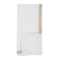 Saro Lifestyle 8105 Jute Border Napkin
