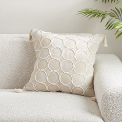 Saro Lifestyle 8109 Circles Pillow