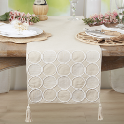 Saro Lifestyle 8109 Circles Runner