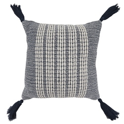 saro lifestyle 8111 Dashed Stripe Pillow