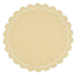 Saro Lifestyle 8126 Scalloped Placemat