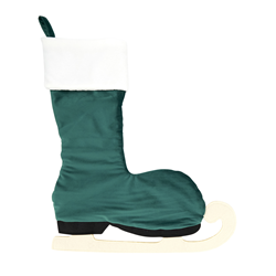 Saro Lifestyle 8260 Ice Skate Stocking