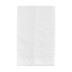 saro lifestyle 8648 Embr. And Hemstitch Guest Towel