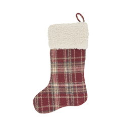 Saro Lifestyle 8675 Reindeer Stocking