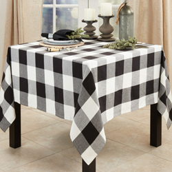Saro Lifestyle 9025 Buffalo Plaid Tablecloth