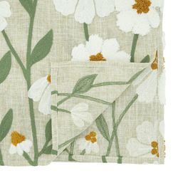 Saro Lifestyle 9121 Embroidered Floral Runner