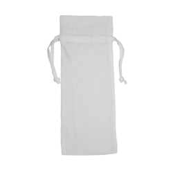 saro lifestyle 9221 Stonewashed Linen Bottle Bag