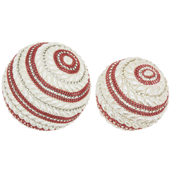 Saro Lifestyle BL451 Beaded Orb