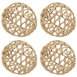 Saro Lifestyle BL505 Raffia Orb