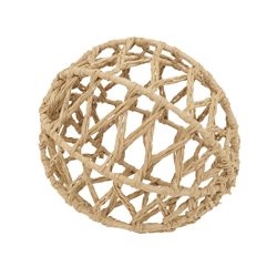 saro lifestyle BL505 Raffia Orb
