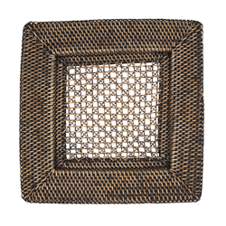 saro lifestyle CH153 Handmade Rattan Charger